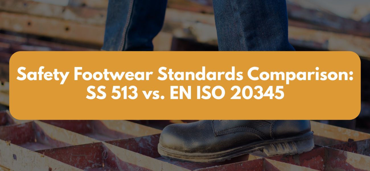 safety footwear standard comparison banner