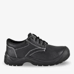 Safety Run S1P Low Cut Black Leather Safety Shoes | Safety Jogger - Image 2