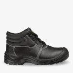 SafetyStar S3 Mid Cut Black Leather Boots | Safety Shoes - Image 2