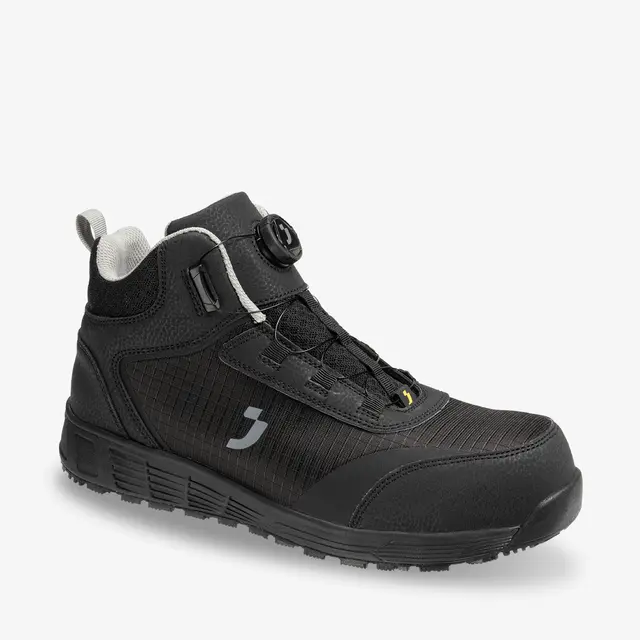 black safety jogger shoe