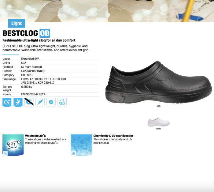 Bestclog Kitchen Shoes | Safety Jogger - Image 6