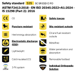 Modulo S3S Mid Cut Safety Shoes | Safety Jogger - Image 5