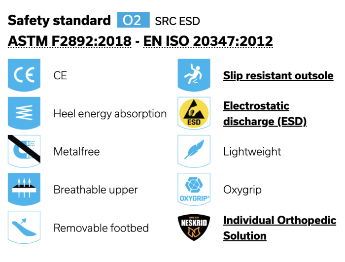 Elis O2 Wide Fit Safety Sneakers | Safety Jogger - Image 6